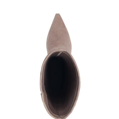 Marc Fisher Sabrina Boot | Taupe Suede