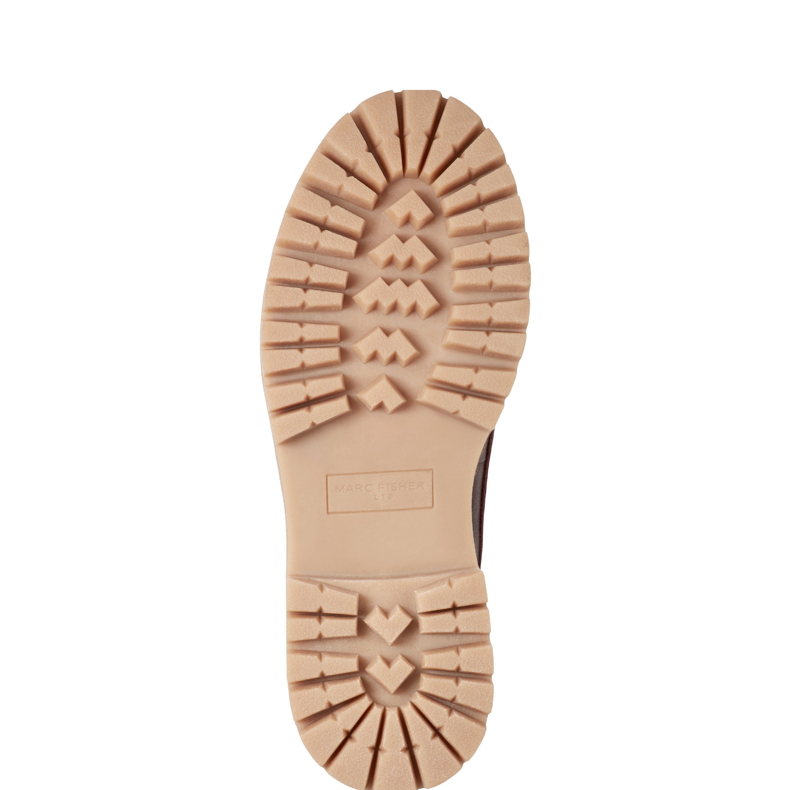 Marc Fisher Nerida Lug Sole Loafer | Dark Red Leather